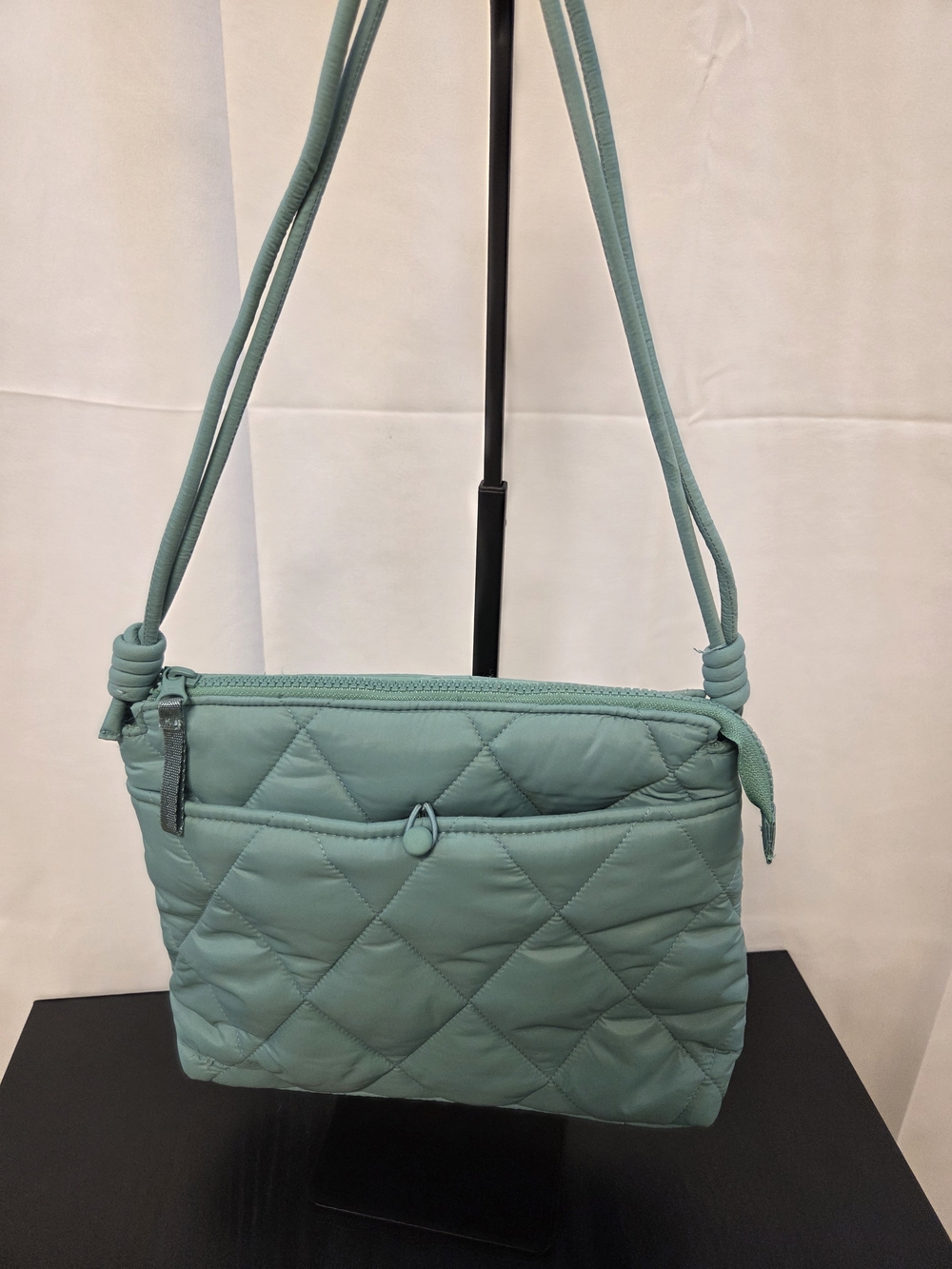 Vera Bradley Quilted Crossbody in Light Aqua
